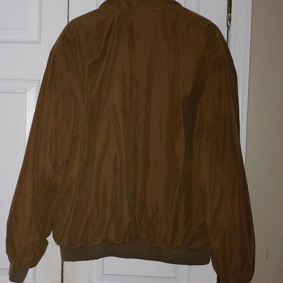 Weatherproof brown Coca Cola lined jacket Sz XL - Picture 3 of 4